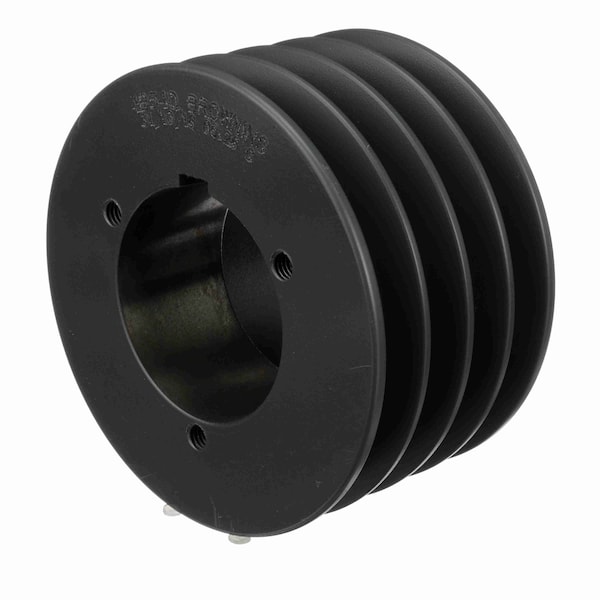 4 Groove Cast Iron Bushed Bore Multiple Sheave, 4B54Q